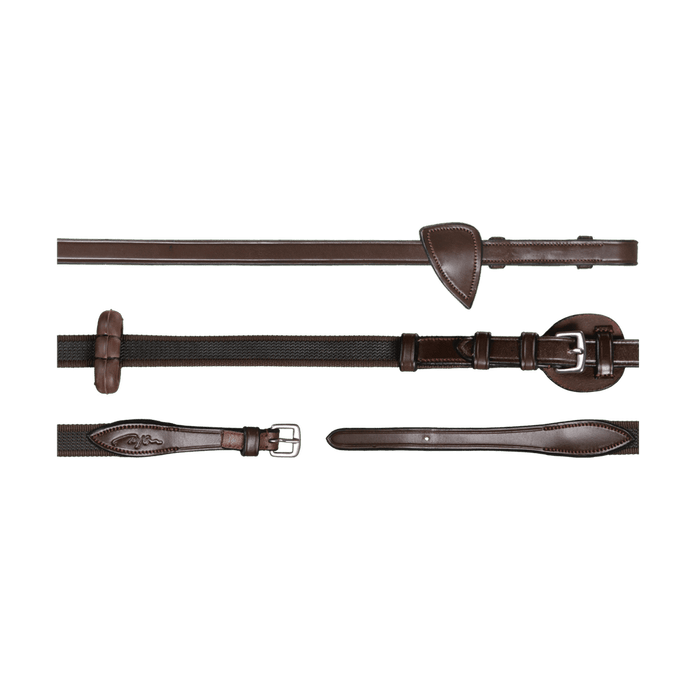 Dy'on New English Collection 5/8" Adjustable Reins - Equiluxe Tack
