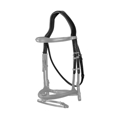 Dy'on New English Collection Headpiece With Throat Latch - Equiluxe Tack