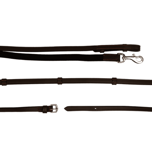 Dy'on Working Collection Reins Support With Leather Loops - Equiluxe Tack