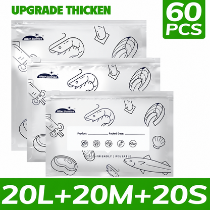 Reusable Aluminum Foil Sealable Storage Bags