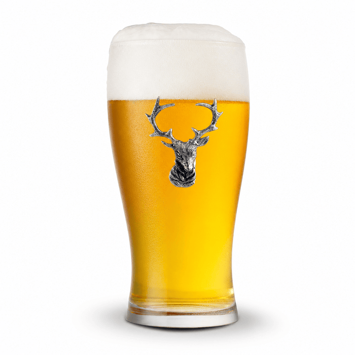 Elk Head Beer Glass 1