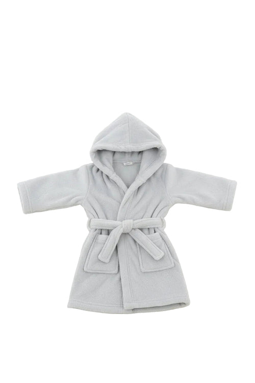 Embossed Hooded Robe - Grey/Animal (6-12m) (PK4) FBR305G