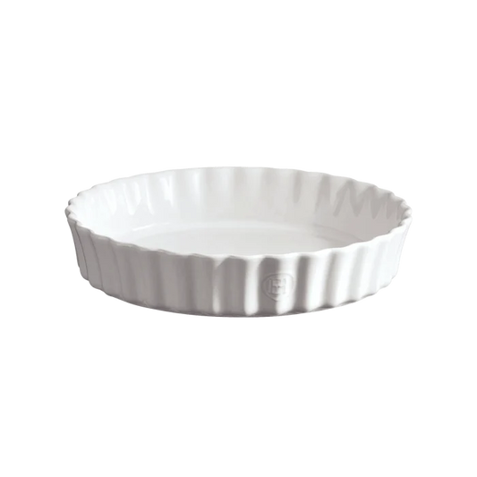 Emile Henry Tart Dish: 11" Round, Deep, Flour