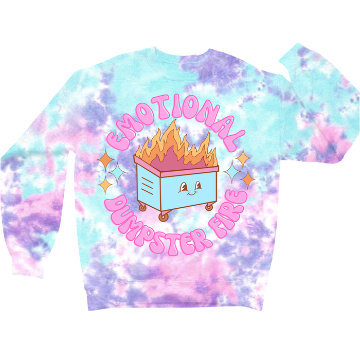 Emotional Dumpster Fire Crewneck