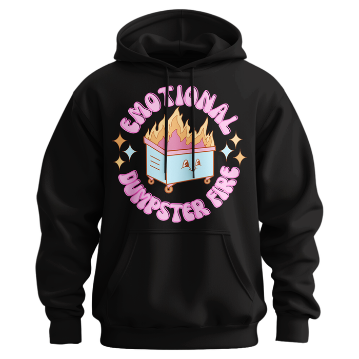 Emotional Dumpster Fire Hoodie