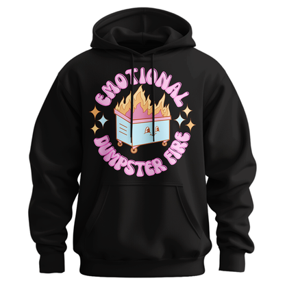 Emotional Dumpster Fire Hoodie