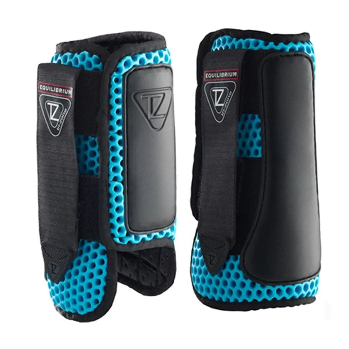 Equilibrium Tri-Zone Impact Sports Boots Front - Blue - Medium