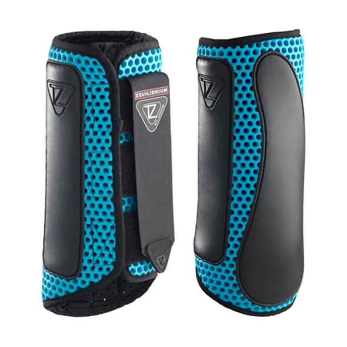 Equilibrium Tri-Zone Impact Sports Boots Hind - Blue - Small