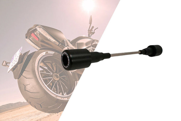 EVOTECH DUCATI DIAVEL CRASH BOBBINS PRN009208-01 IN STOCK TO PROTECT YOUR DUCATI JUST IN CASE
