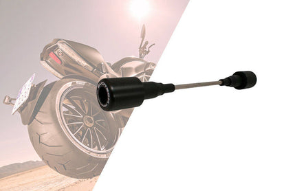 EVOTECH DUCATI DIAVEL CRASH BOBBINS PRN009208-01 IN STOCK TO PROTECT YOUR DUCATI JUST IN CASE
