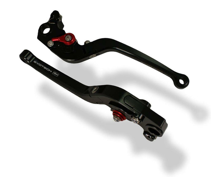 Evotech Ducati Monster 821 Dark Folding Clutch & Brake Lever Set 2016 NEW EVO EP