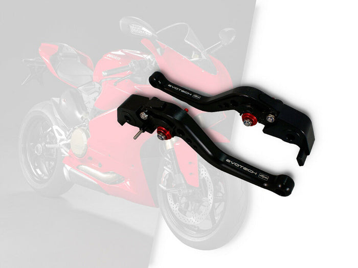 Evotech Ducati Panigale 1199 Short Clutch & Brake Lever Set PRN002407-002409