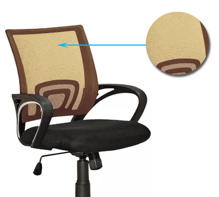 Mid Back / Mesh Chair / Brown