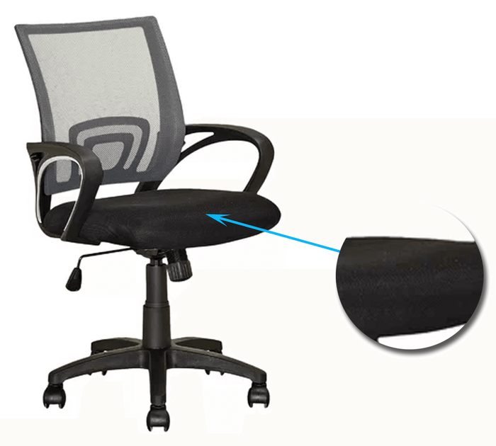 Mid Back / Mesh Chair / Grey