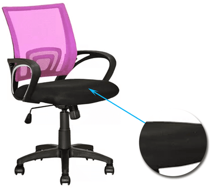 Mid Back / Mesh Chair / Purple