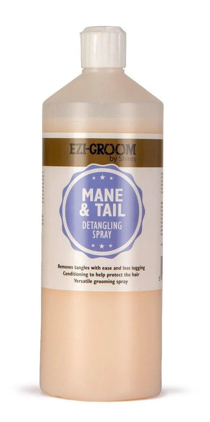 EZI - GROOM Mane & Tail Detangling Spray - Single - 1L