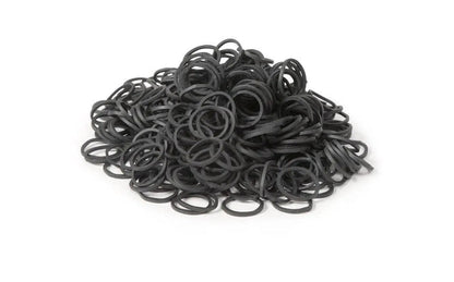 EZI - GROOM Plaiting Bands - Tub - Black -