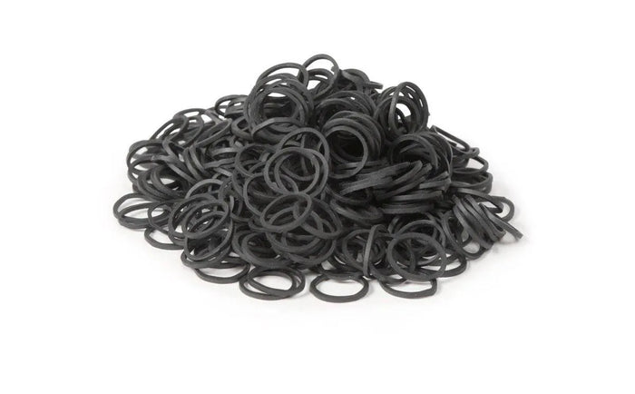 EZI - GROOM Plaiting Bands - Tub - Black -