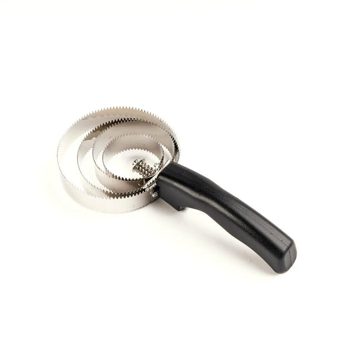 EZI - GROOM Reversible Metal Curry Comb - Black -