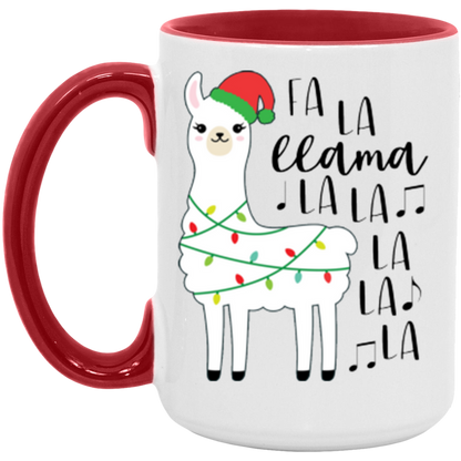 Fa La Llama La ceramic coffee mug, product photo 3