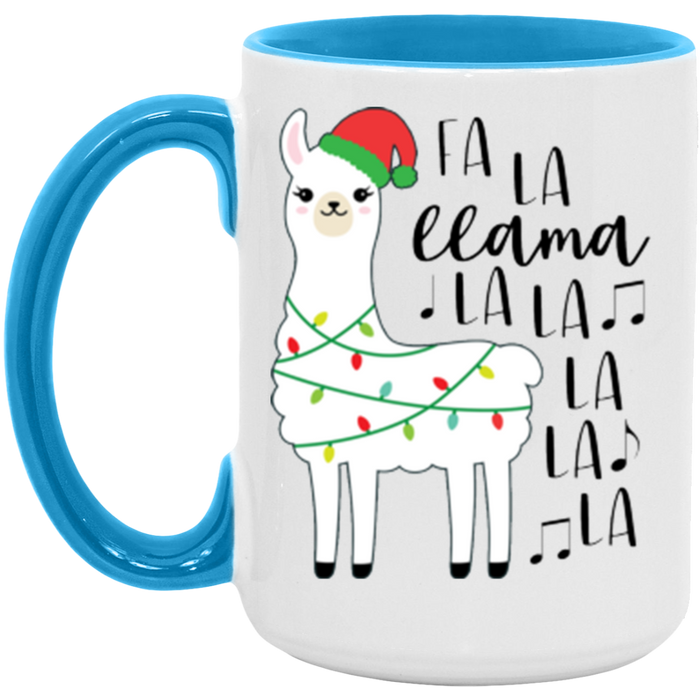 Fa La Llama La ceramic coffee mug, product photo 4