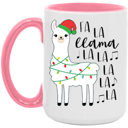 Fa La Llama La ceramic coffee mug, product photo 5