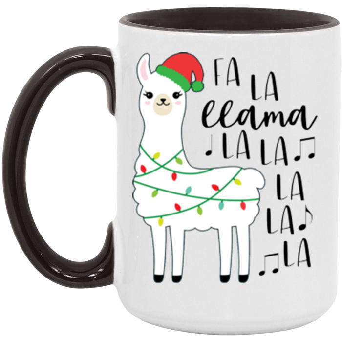 Fa La Llama La ceramic coffee mug, product photo 6