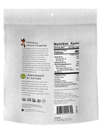 Fermented Cacao Powder | Organic | Raw