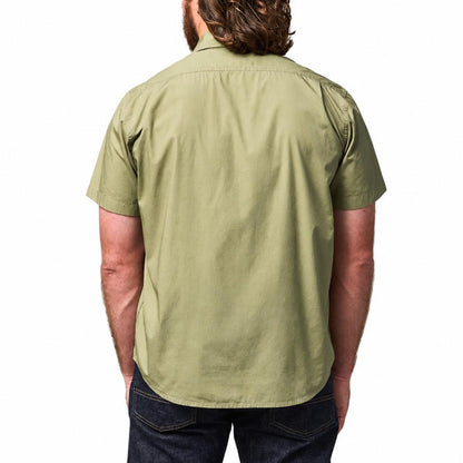 Filson Men's Washed Short Sleeve Feather Cloth Shirt-Men's Clothing-Kevin's Fine Outdoor Gear & Apparel