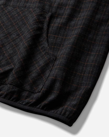 Umbro Flannel Fur Anorak Dark Brown Coats and Jackets Jackets UBMW0650FA433 BRW0003