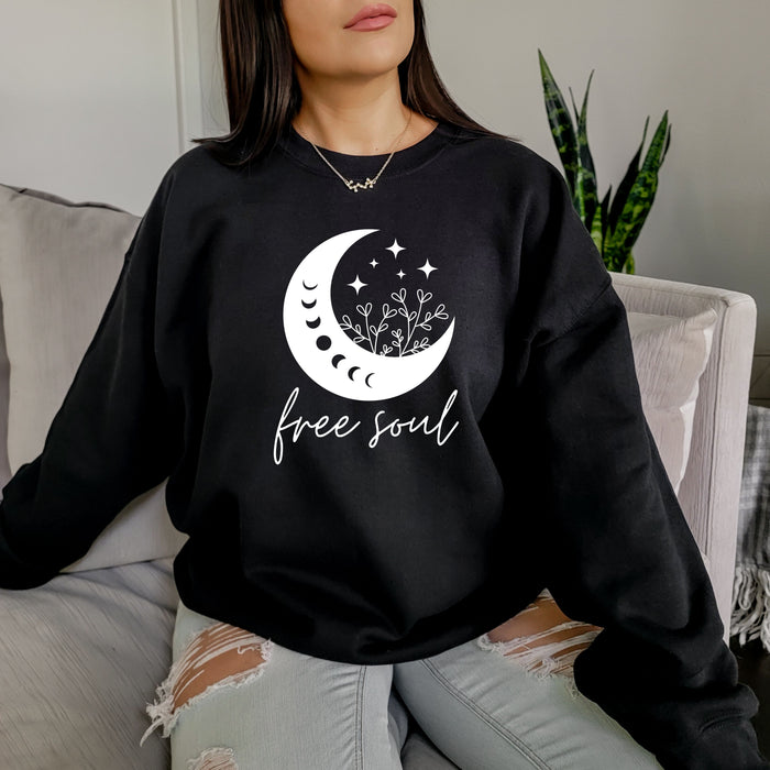Free Soul crewneck sweatshirt, product photo 3