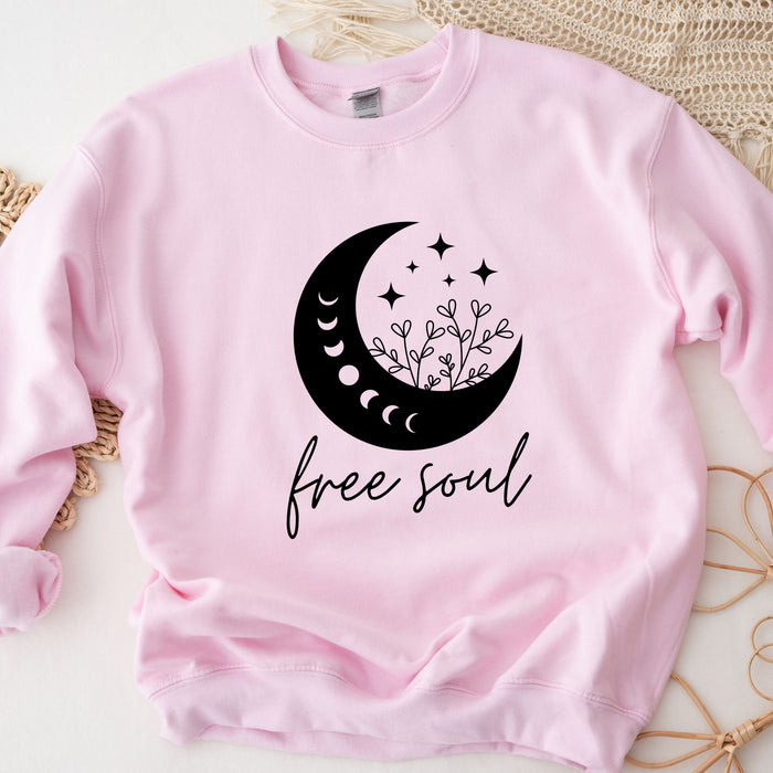 Free Soul crewneck sweatshirt, product photo 4