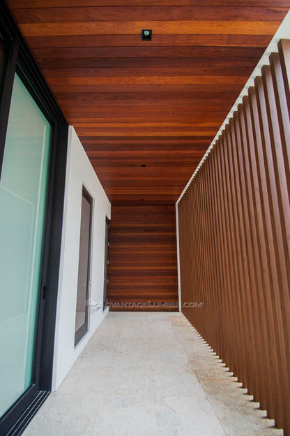 FSC® 1x4 +Plus® Cumaru 45° V-Groove