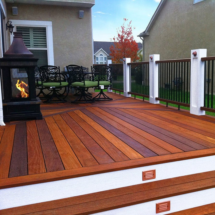 FSC® 5/4x4 Cumaru Pre-Grooved - Advantage Lumber