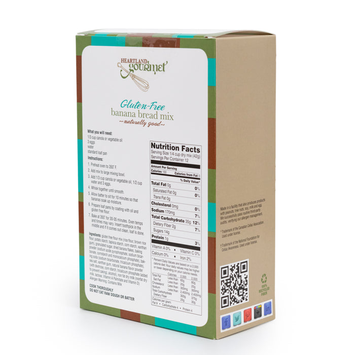 Gluten-Free Banana Bread Mix