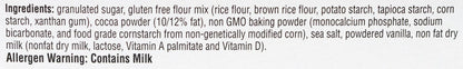 Heartland Gourmet Gluten Free Chocolate Brownie Mix Ingredients
