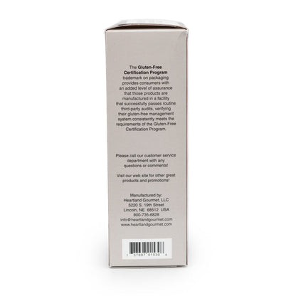 Heartland Gourmet Gluten Free Double Chocolate Cookie Mix Side