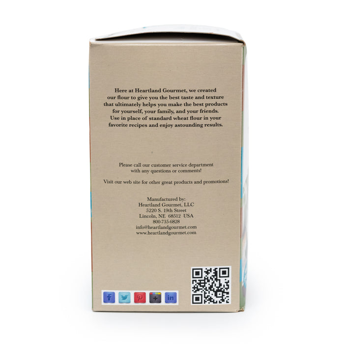Heartland Gourmet Gluten Free Multi-Purpose Flour Side