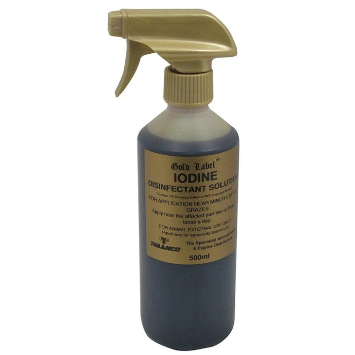 Gold Label Iodine Solution - 500MlSpray -