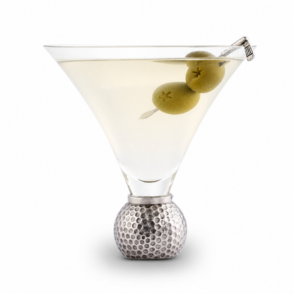 Golf Ball Cocktail /  Martini Glass 1