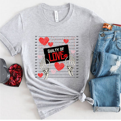 Guilty of Love graphic t-shirt, product photo 3
