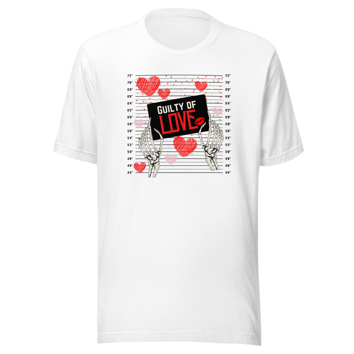 Guilty of Love graphic t-shirt, product photo 5