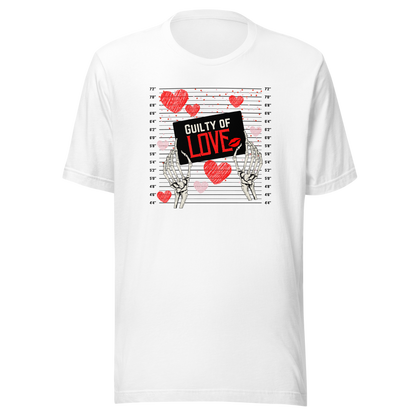 Guilty of Love graphic t-shirt, product photo 5