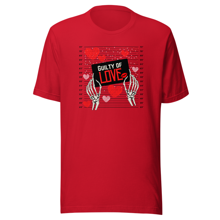 Guilty of Love graphic t-shirt, product photo 8