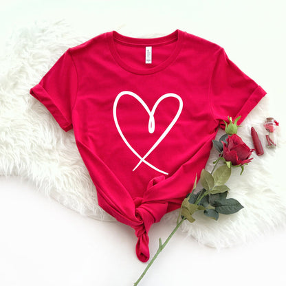 Heart Outline T-Shirt