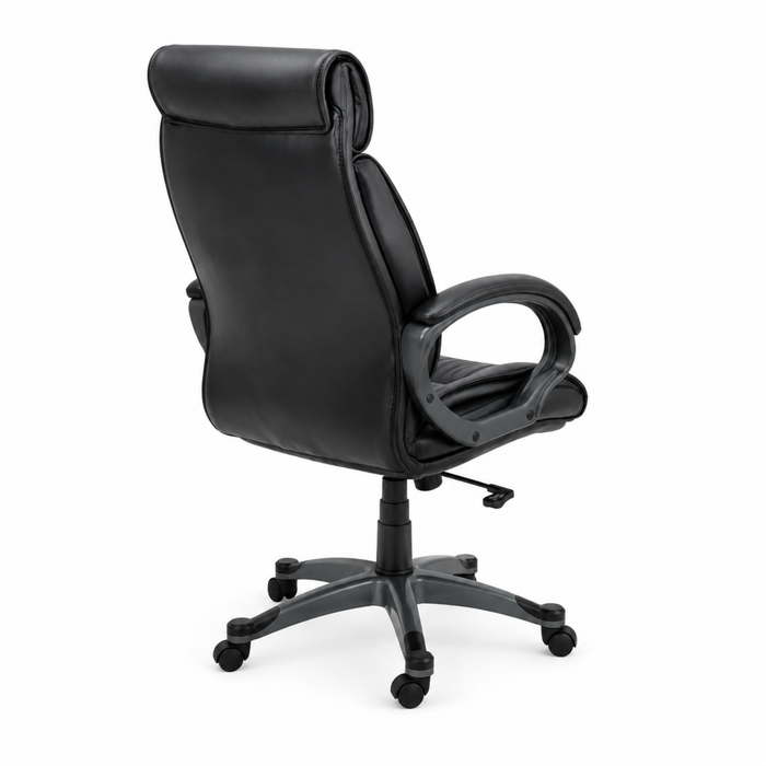 High Back Director Chair with Aluminum Base