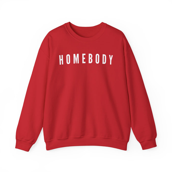 Homebody crewneck sweatshirt in Red