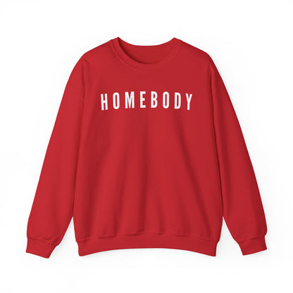 Homebody crewneck sweatshirt in Red