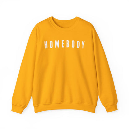 Homebody crewneck sweatshirt in Gold