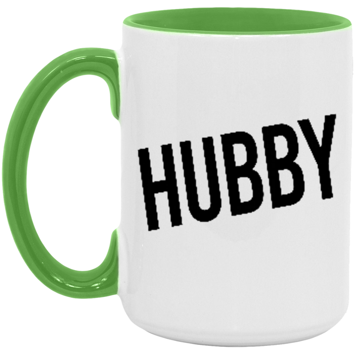 Hubby ceramic coffee mug, product photo 5